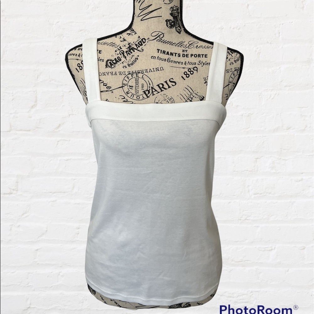 Loft square neck tank top